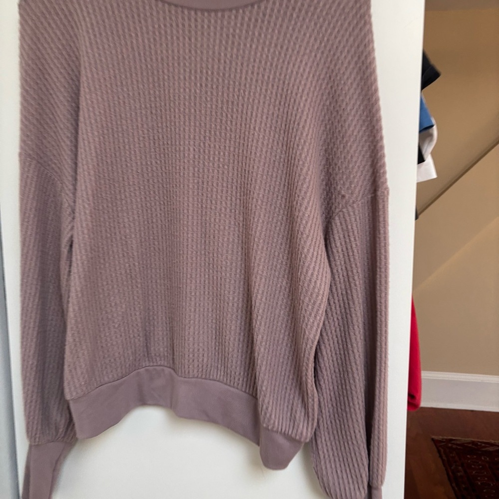 Project Social T Mauve Knit Top - Picture 2 of 4
